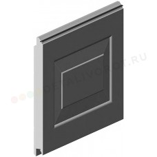 Панель воротная Alutech CT0.06-500-3525 (цв. Dark Oak) (м/п)