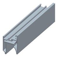 Профиль воротный Alutech PRD24 (цв. RAL5010) (м/п)