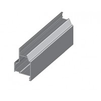 Профиль воротный Alutech PRD44 (цв. A00-D6) (м/п)