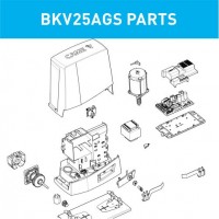 Запасные части для приводов откатных ворот CAME BKV25AGS - 801MS-0320