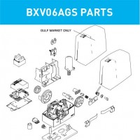 Запасные части для приводов откатных ворот CAME BXV06AGS - 801MS-0180