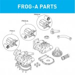 Запасные части для приводов распашных ворот CAME FROG-A - 001FROG-A