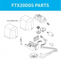 Запасные части для приводов распашных ворот CAME FTX20DGS - 801MB-0050