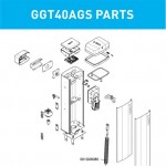 Запасные части для шлагбаумов CAME GGT40AGS - 803BB-0160