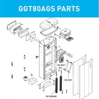 Запасные части для шлагбаумов CAME GGT80AGS - 803BB-0180