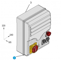 Крышка S4340 с кнопками (арт119RIR223)