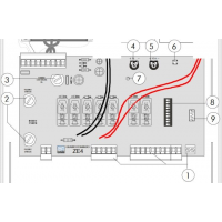 Плата блока управления ZE4 (арт3199ZE4)