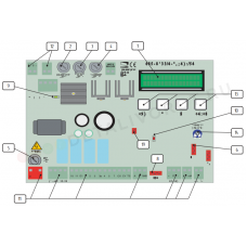 Плата блока управления ZL80 (арт3199ZL80)