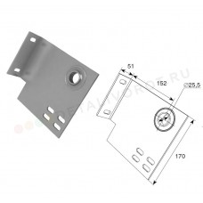 Концевой опорный кронштейн DoorHan (152мм)