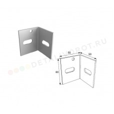 Угольник монтажный DoorHan для установки горизонтальной планки (шт)
