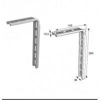 Кронштейн крепления горизонтальных направляющих универсальный DoorHan (шт)
