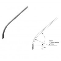 Изгиб DoorHan R381 с заданным углом 5 град. (пара)