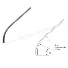 Изгиб DoorHan R381 с заданным углом 10 град.