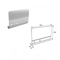 Соединительная пластина DoorHan 120мм для вертикальных направляющих левая (шт)