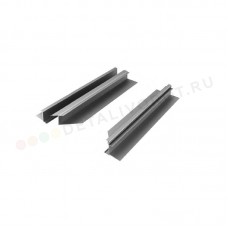 Комплект нижней части калитки DoorHan RAL9006, левая калитка (компл)
